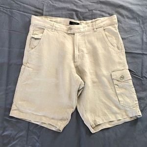 BLUE Saks Fifth Avenue Linen Shorts